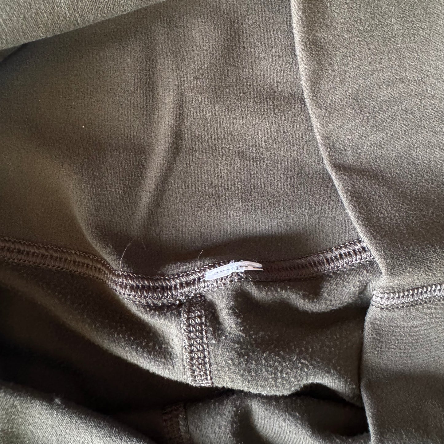 Army Green Lululemon Align Crop Leggings