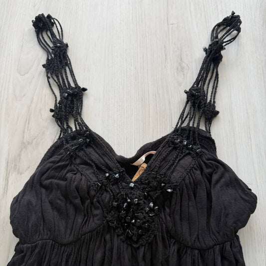 Free People Beaded Top