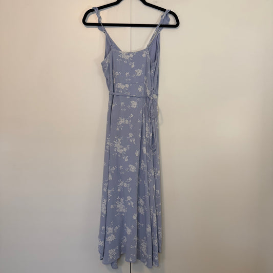 Abercrombie & Fitch Blue Floral Midi Dress