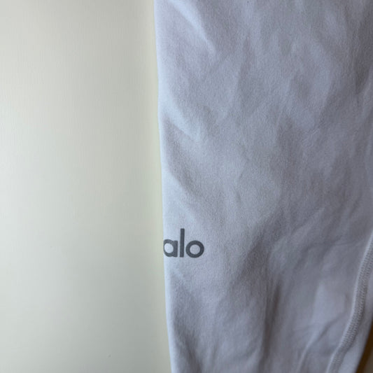 White Alo 7/8 High-Waist Airbrush Leggings