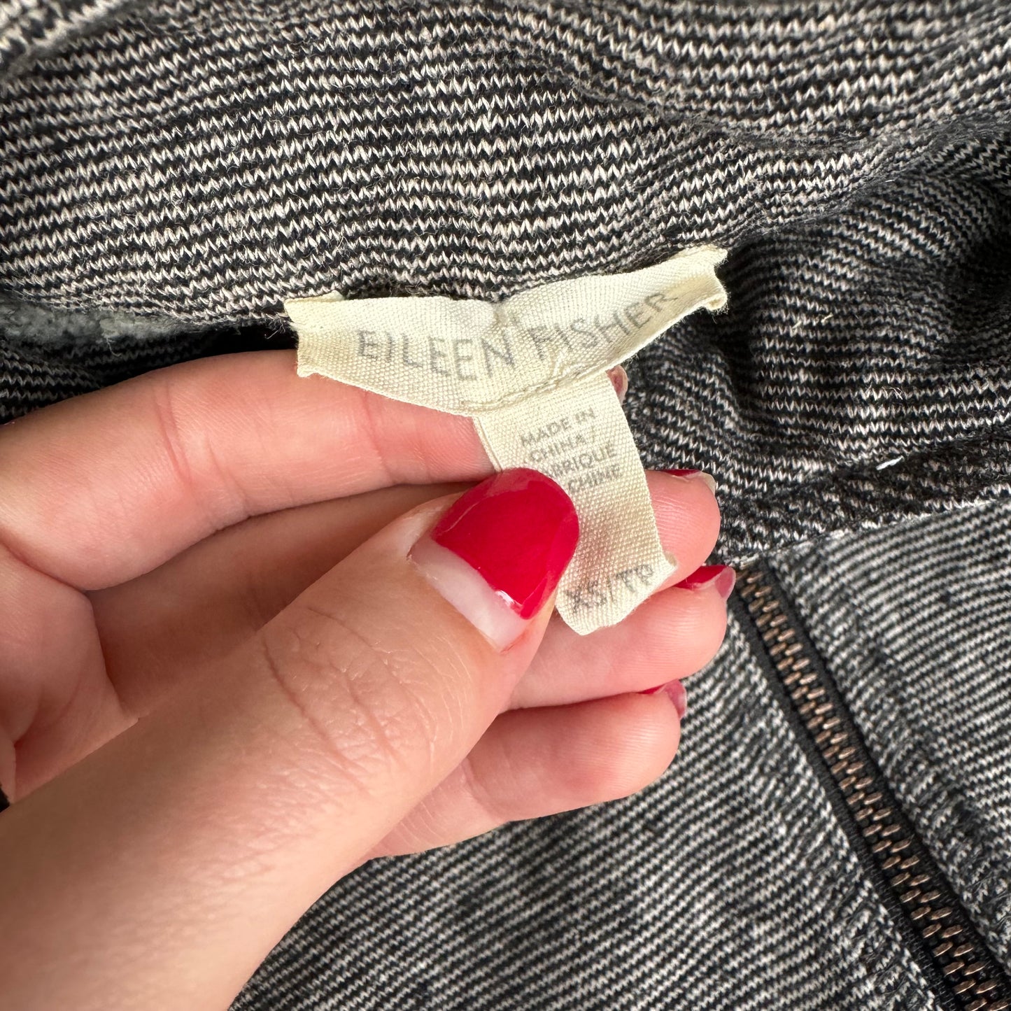 Eileen Fisher Zip Up