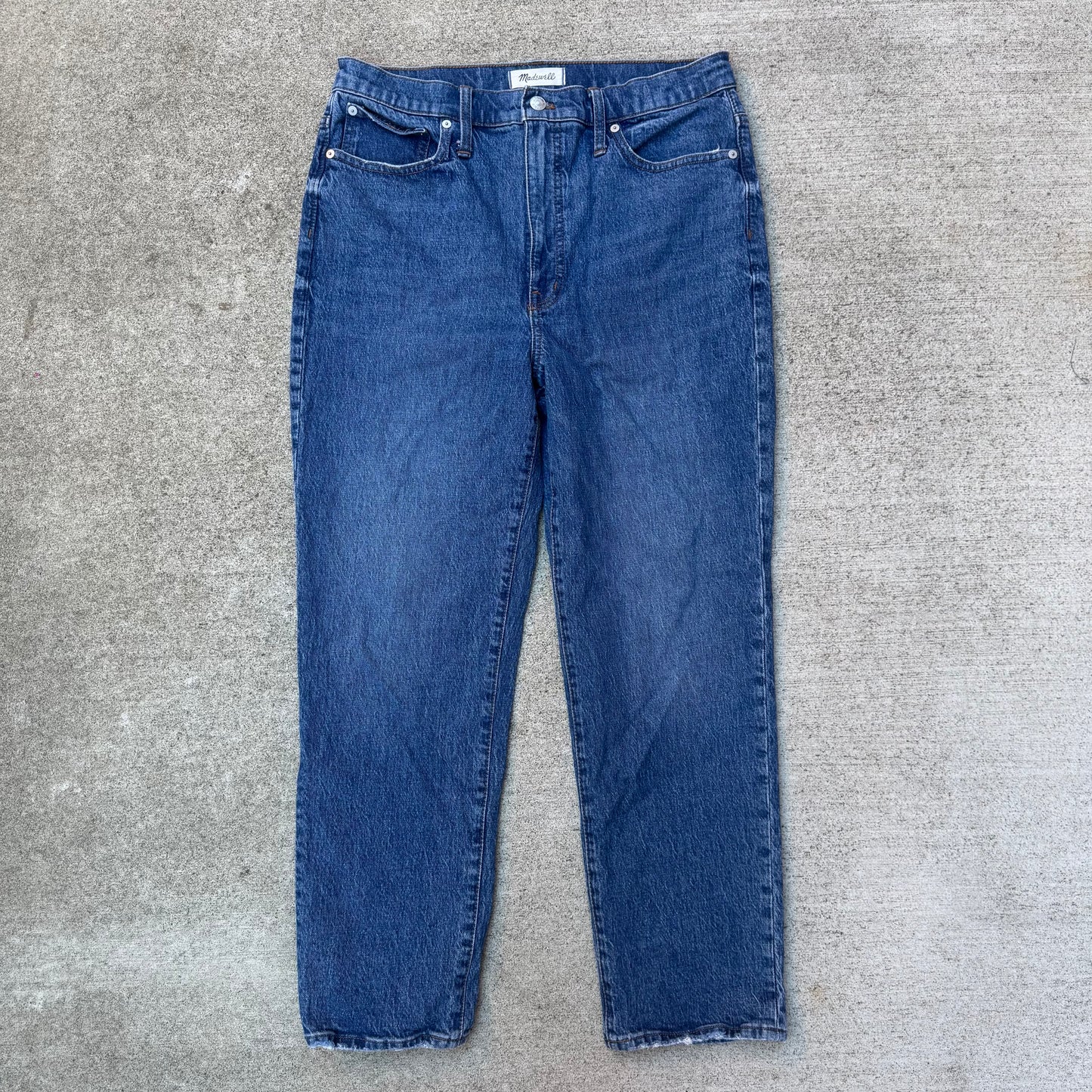 Madewell Classic Straight Jean