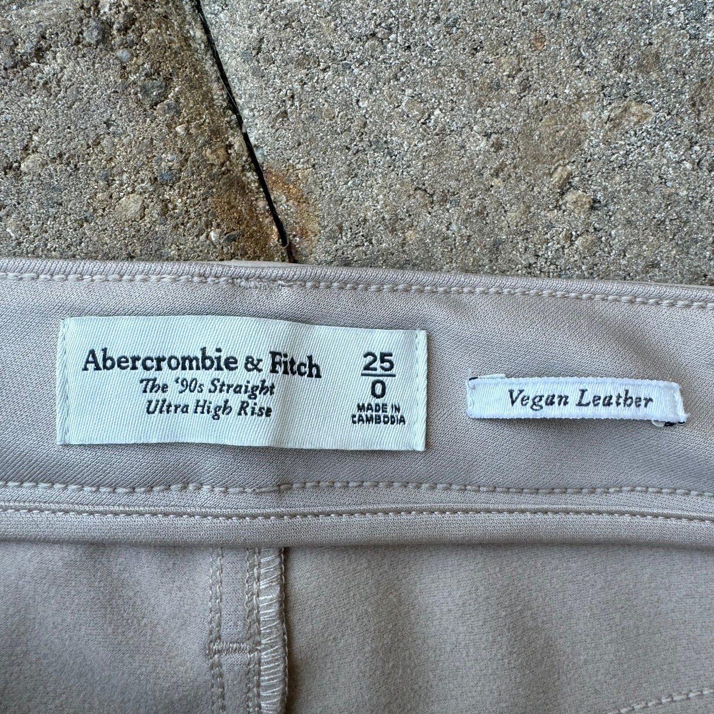 Abercrombie & Fitch Leather Pants
