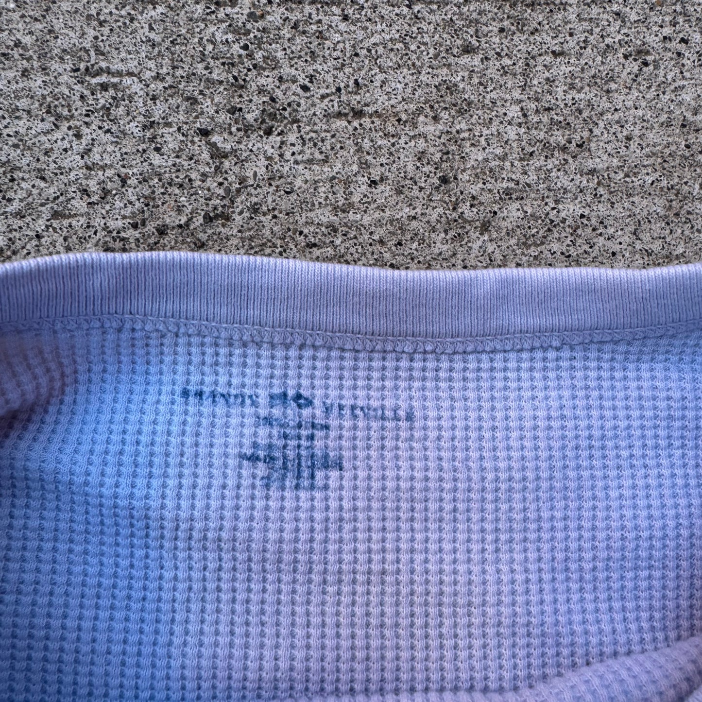 Brandy Melville Waffle Knit Long Sleeve
