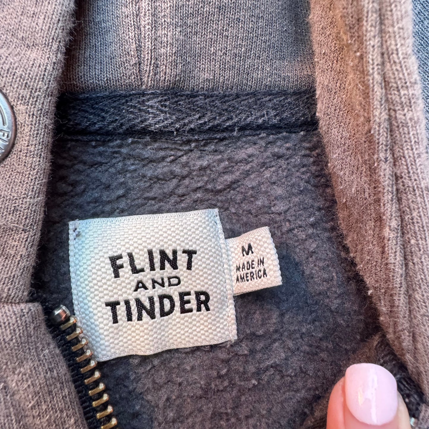 Flint and Tinder Zip Up Hoodie