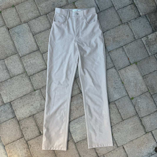Abercrombie & Fitch Leather Pants