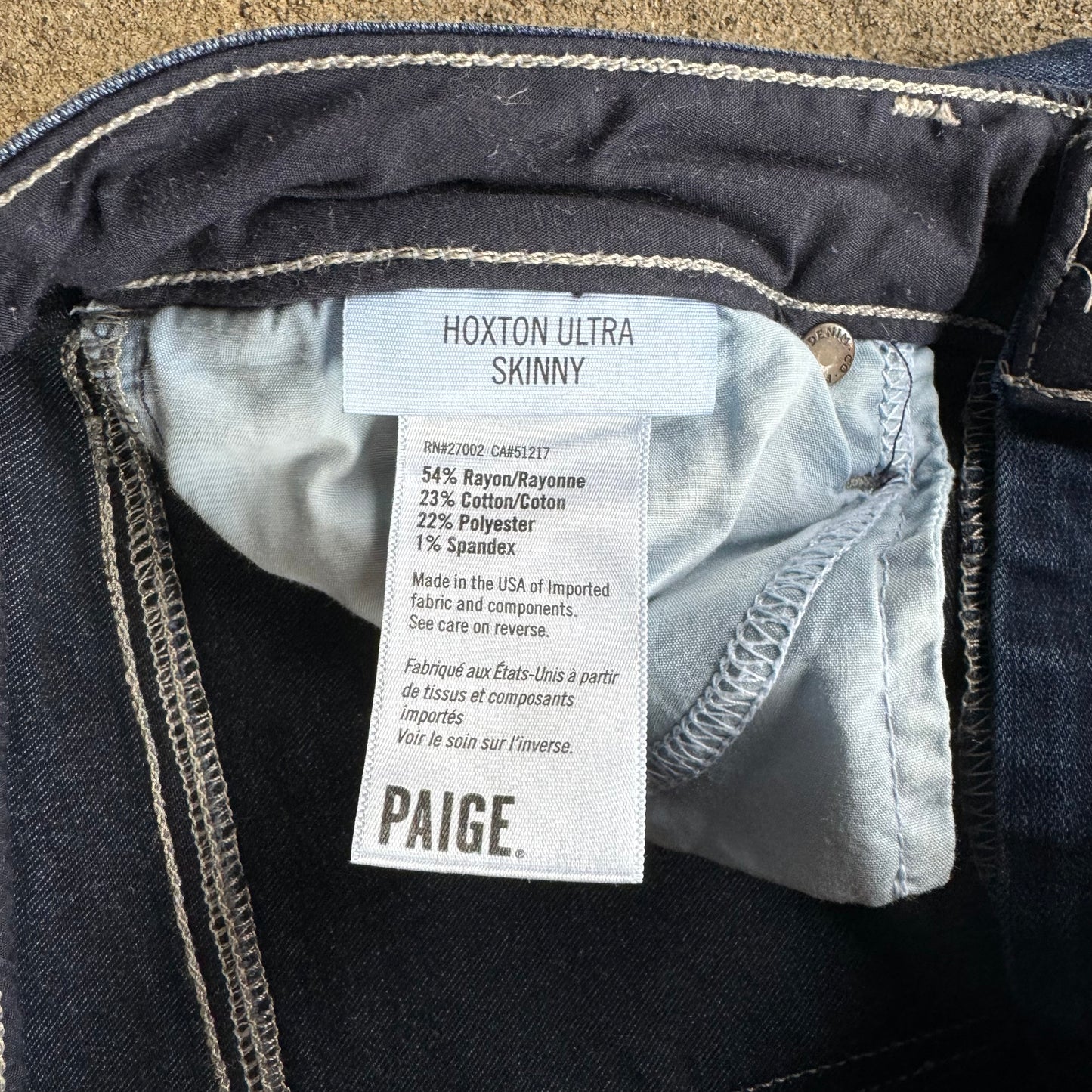 PAIGE Hoxton Ultra Skinny Jeans