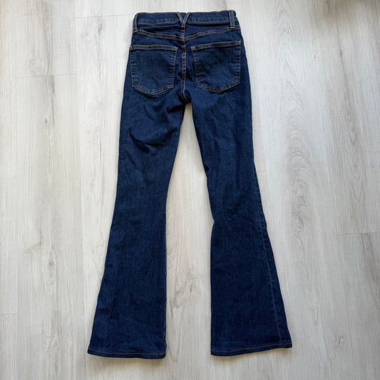 Veronica Beard Beverly Skinny Flare High Rise Jeans