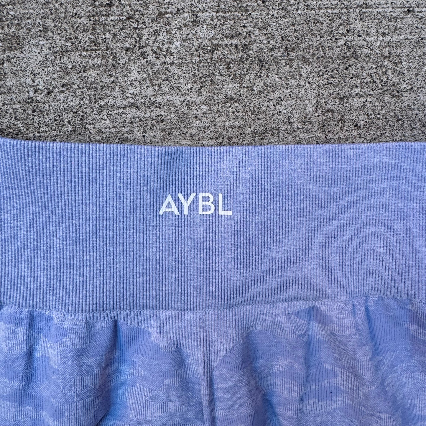 AYBL Evolve Camo Seamless Leggings Blue