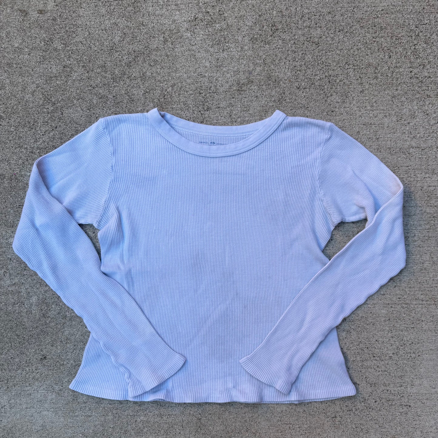 Brandy Melville Waffle Knit Long Sleeve