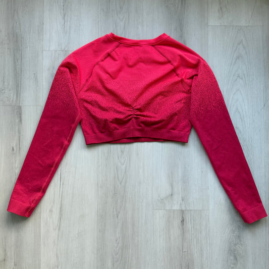 Gymshark Adapt Ombré Seamless Long Sleeve Crop