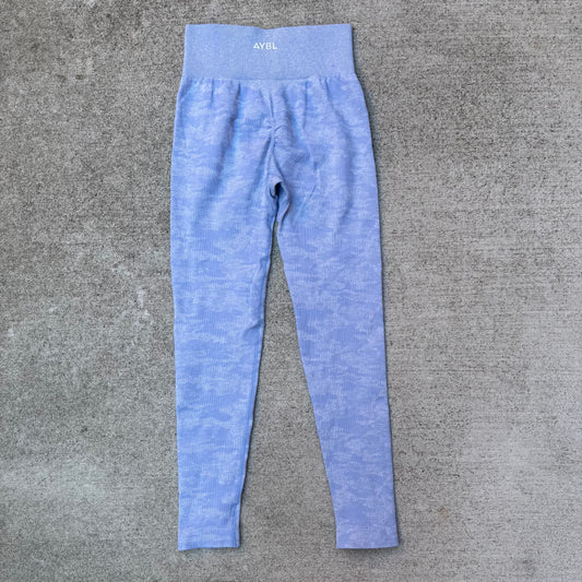 AYBL Evolve Camo Seamless Leggings Blue