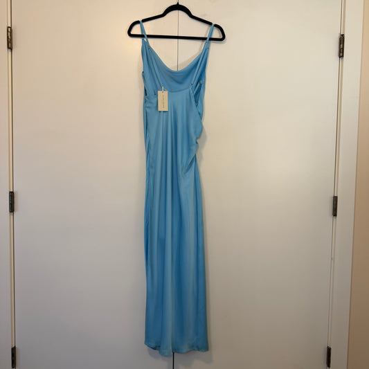 Ramy Brook Marie Cowl Neck Maxi Dress Sky