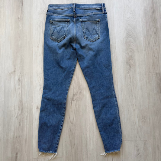 Mother High Waisted Vamp Fray Jeans