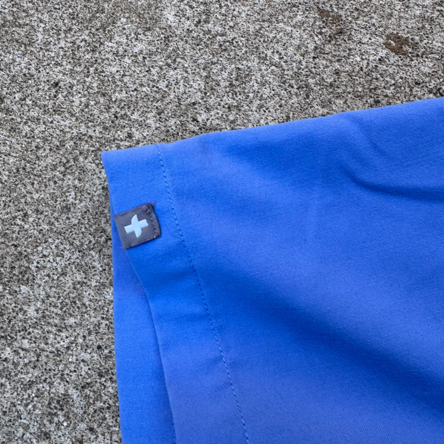 Royal Blue Figs Catarina One-Pocket Scrub Top
