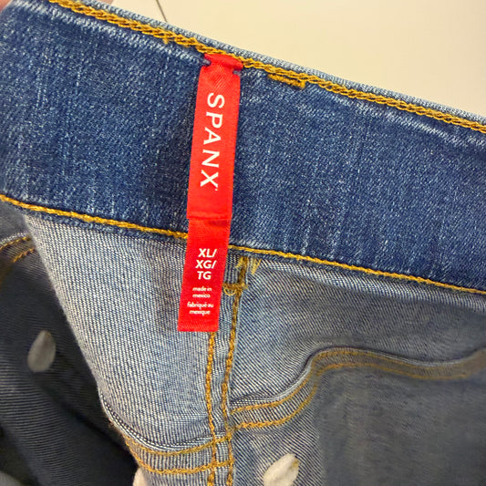 Spanx Seamed Front Wide Leg Jean