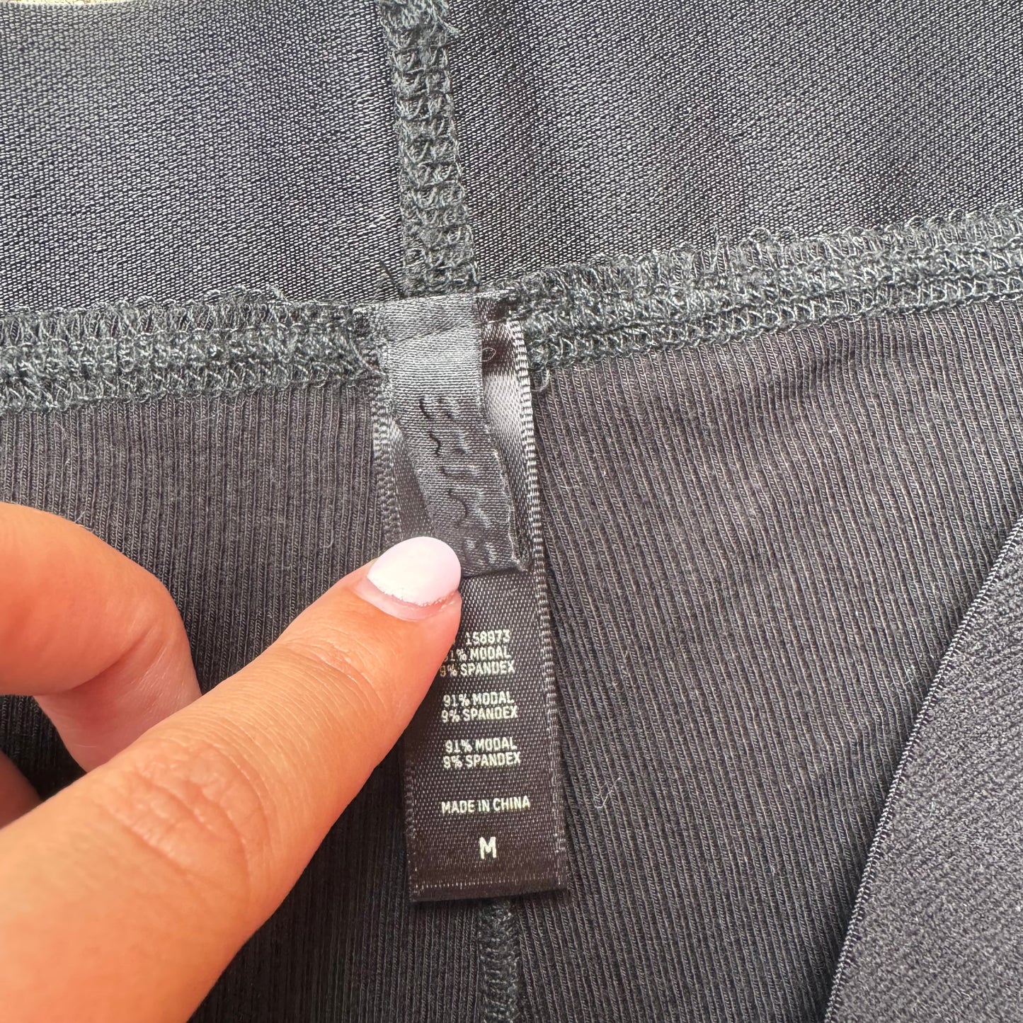 Skims Cotton Rib Boxer