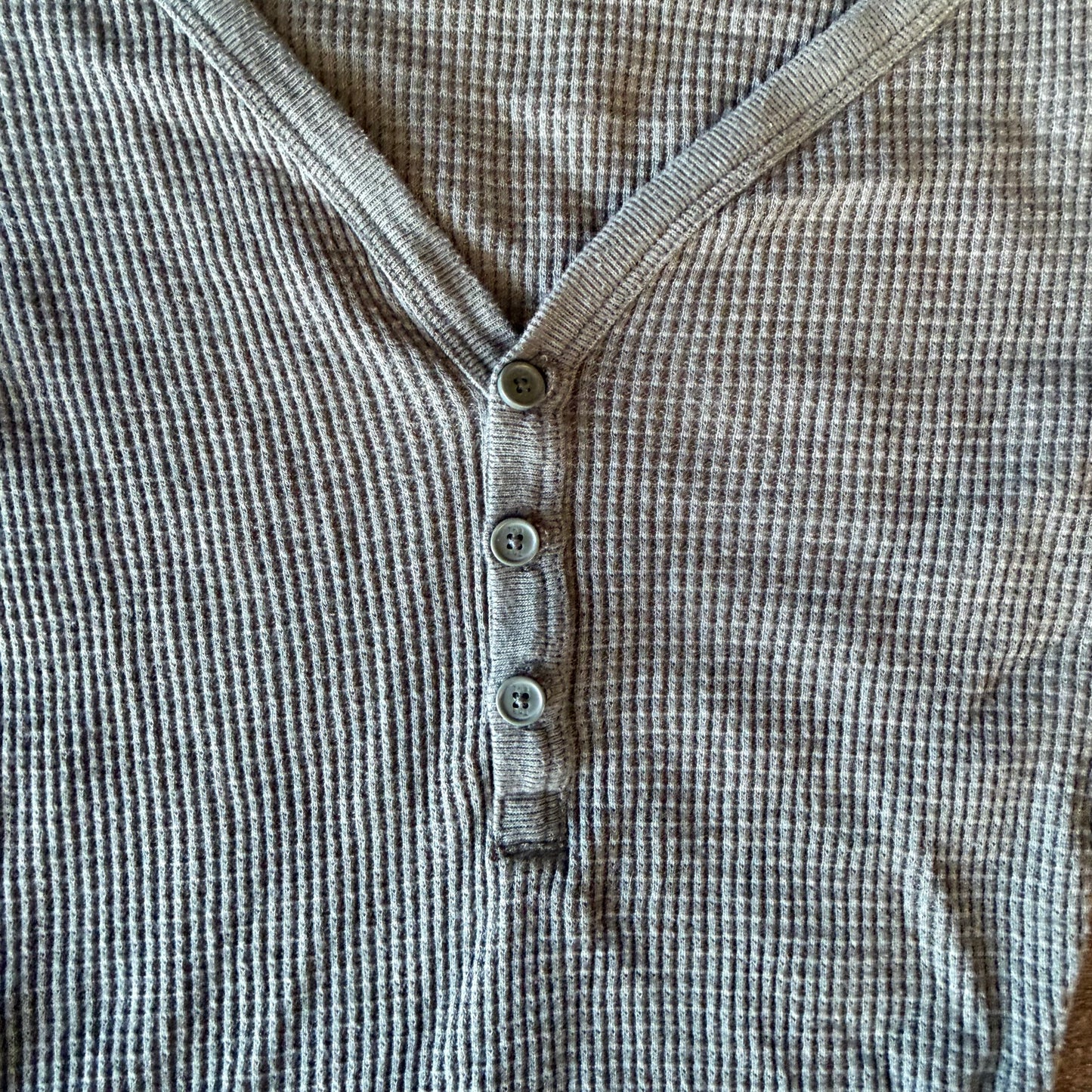 Aritzia TNA Waffle Knit Long Sleeve