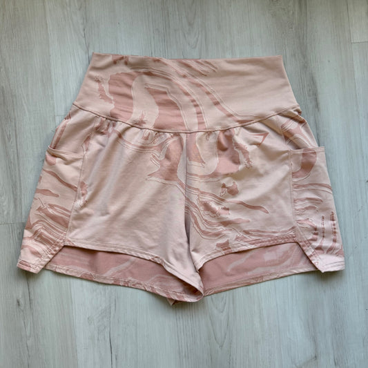 Gymshark Power Jacquard Shorts Pink