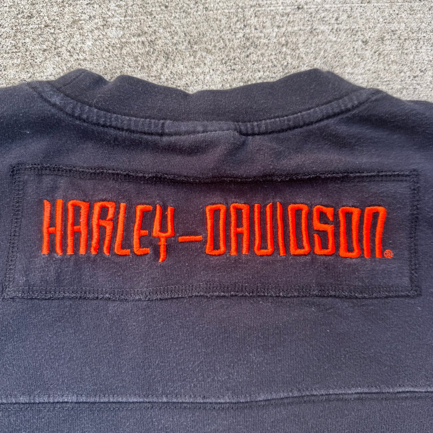 Harley Davidson Embroidered T-Shirt