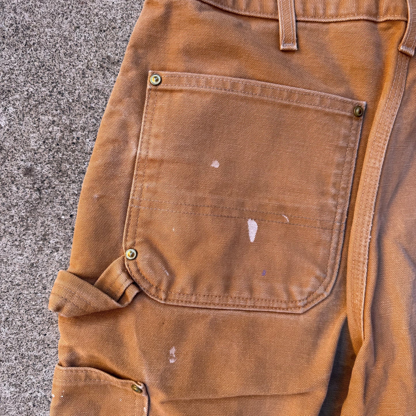 Vintage Tan Carhartt Double Knees