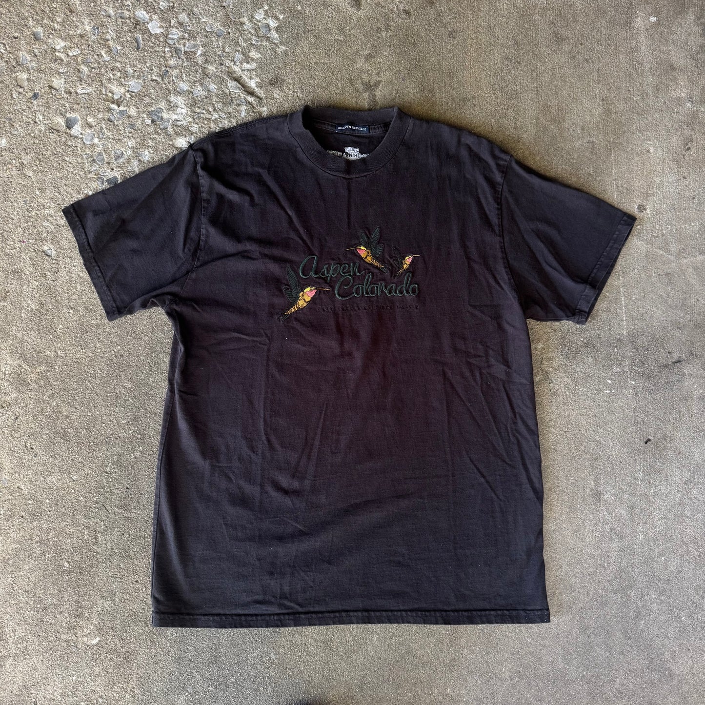 Brandy Melville Embroidered T-Shirt