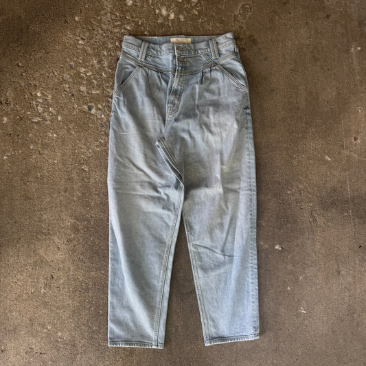 Mother Superior The Pleated Popular Peg Jeans