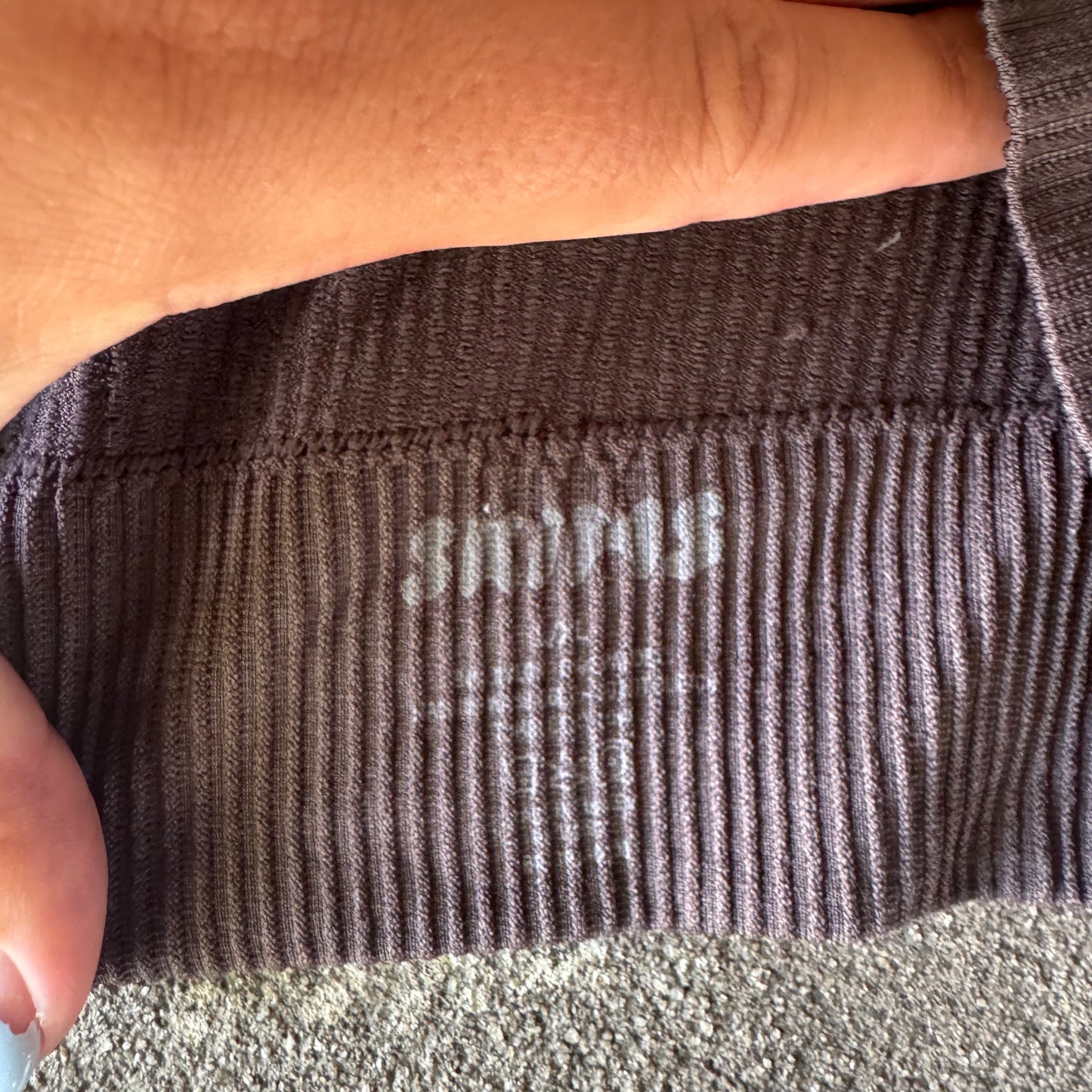 Skims Stretch Rib Scoop Neck Bralette