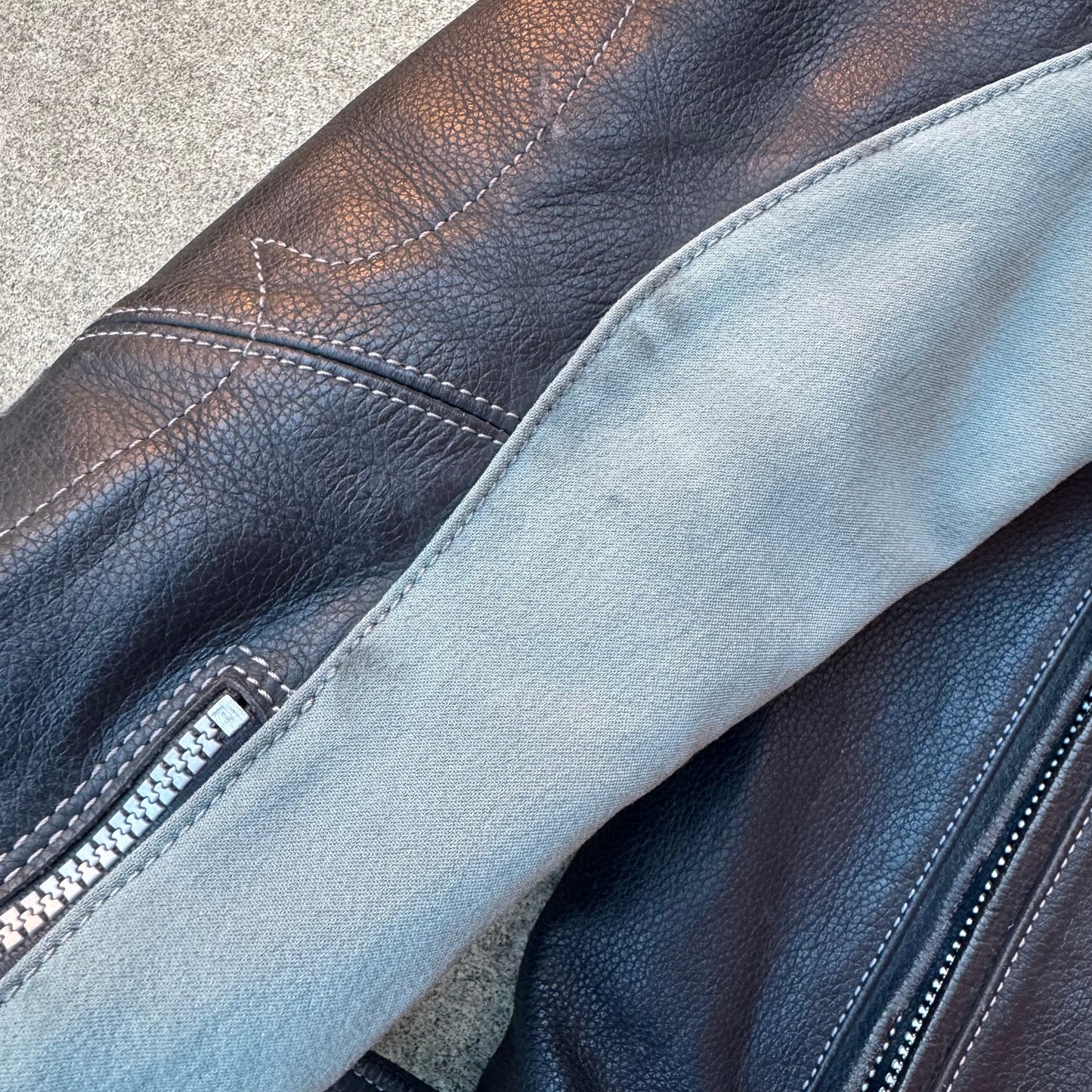 Alpinestars Leather Padded Jacket