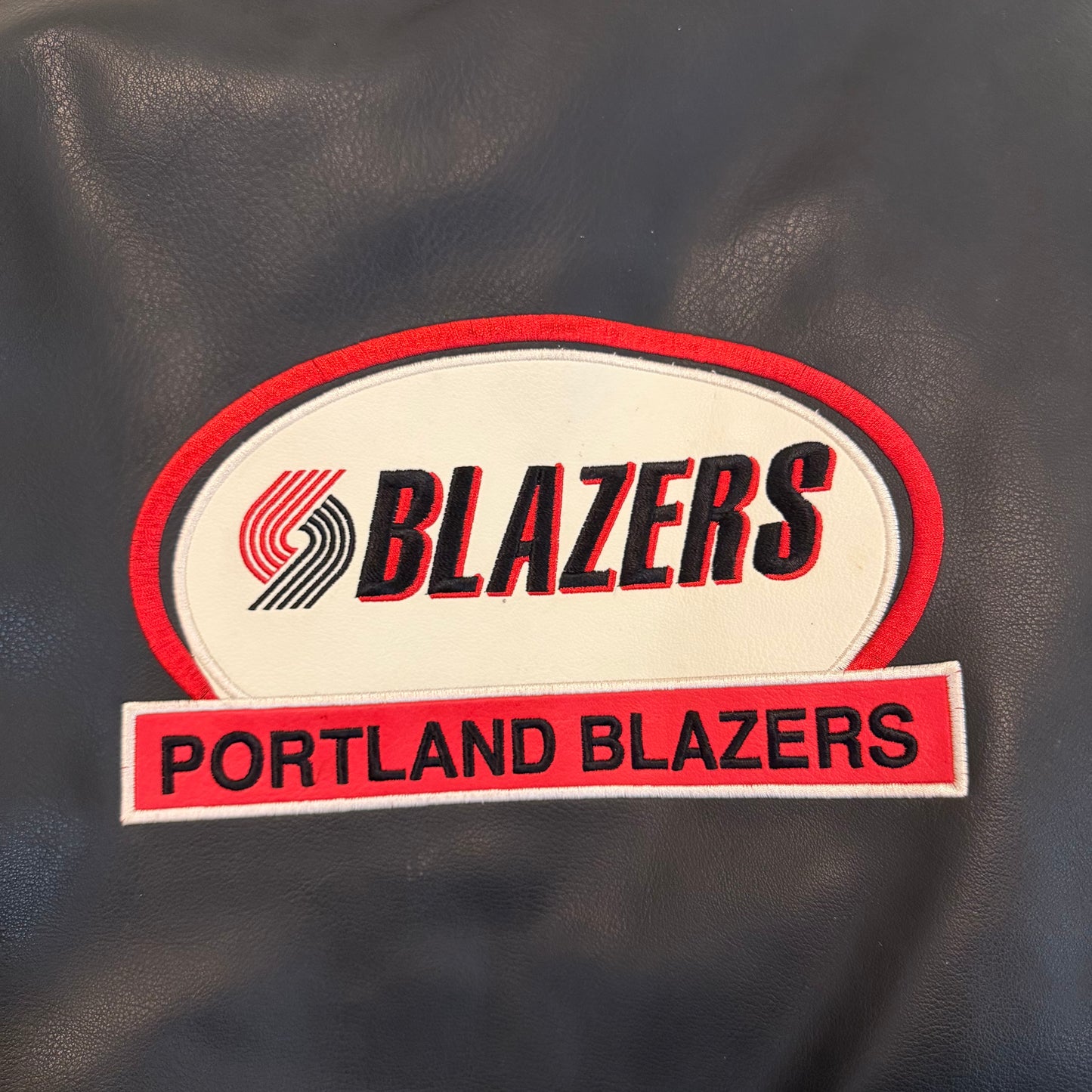 Portland Trail Blazers Leather Jacket