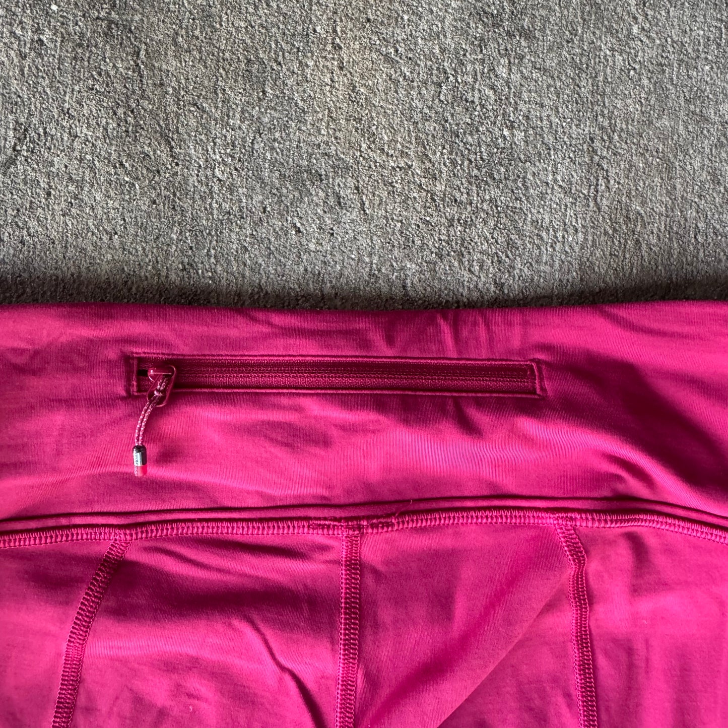 Lululemon Pace Rival Crop Leggings Berry Rumble