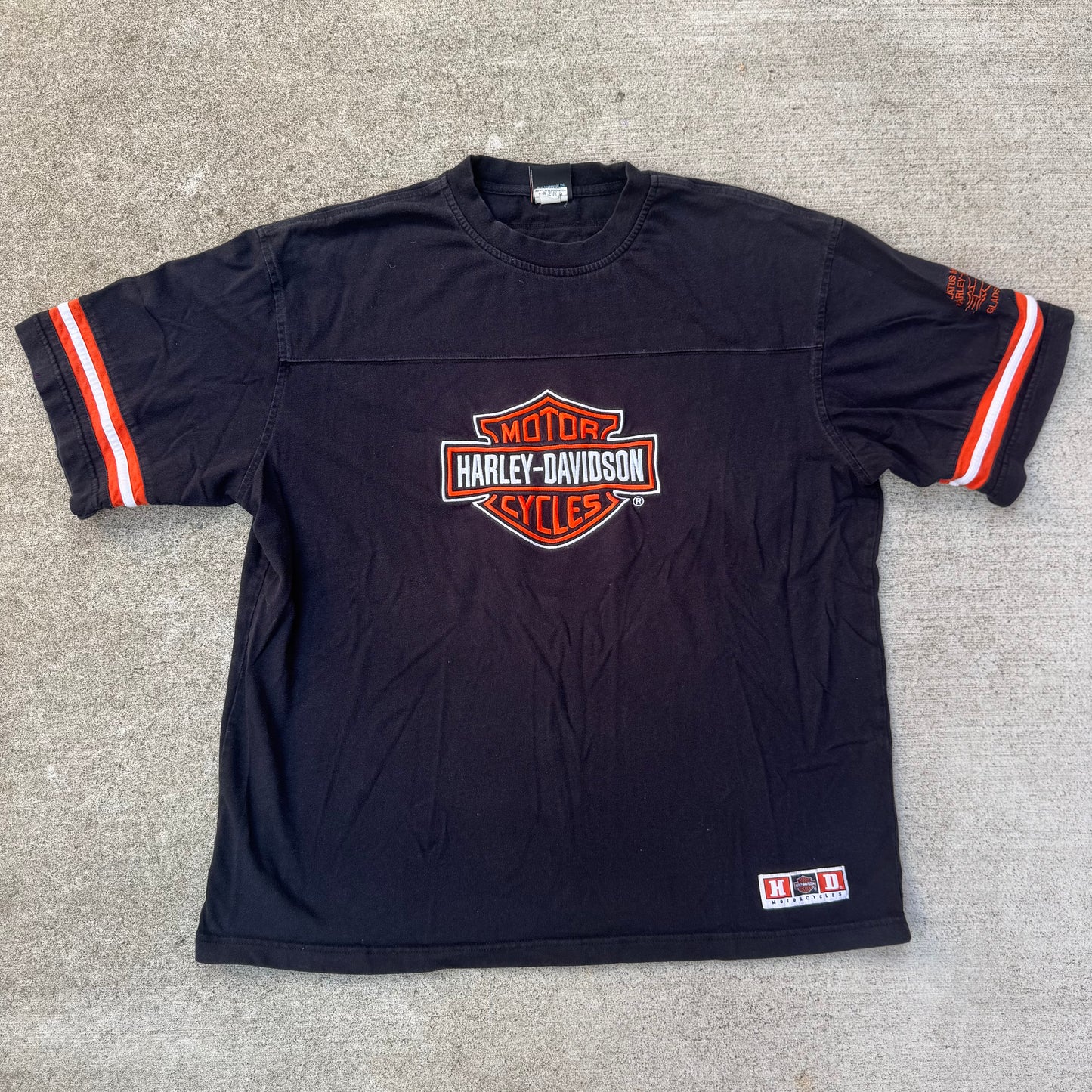 Harley Davidson Embroidered T-Shirt