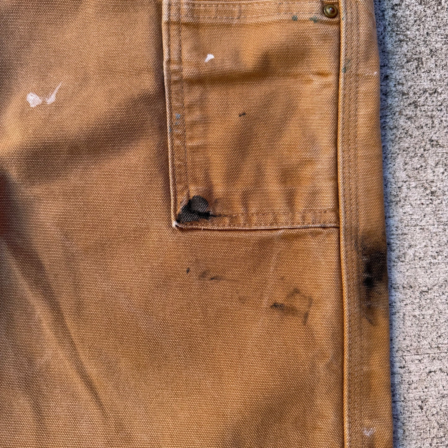 Vintage Tan Carhartt Double Knees