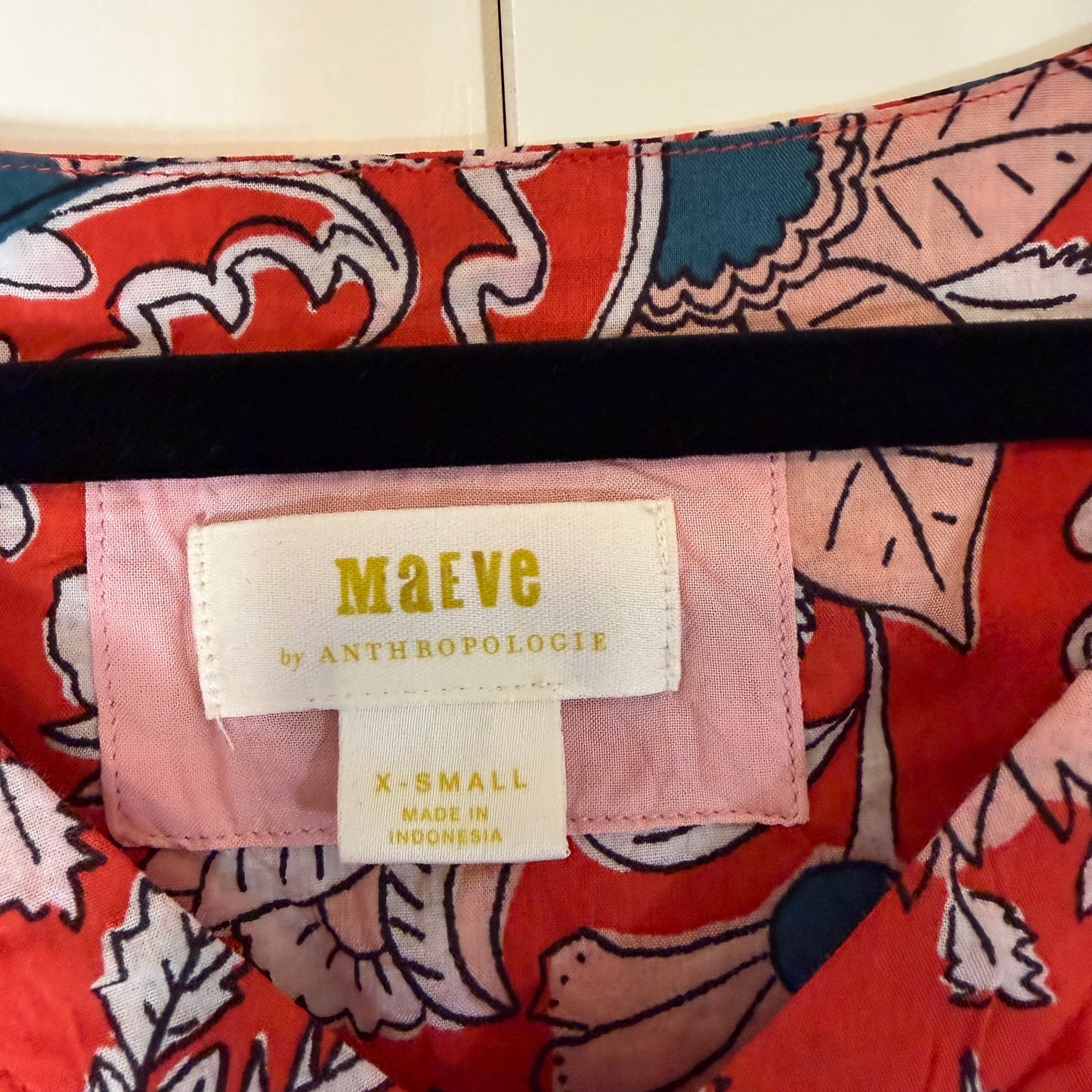 Maeve Odette Smocked Blouse