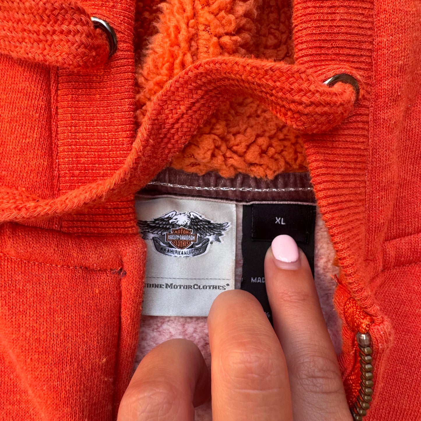 Harley Davidson Zip Up Hoodie