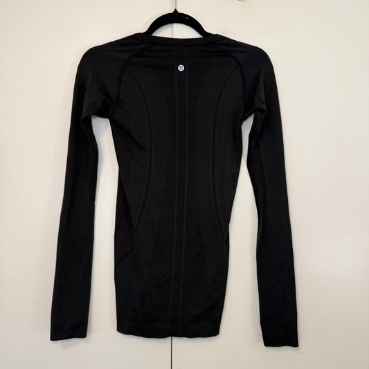 Black Lululemon Swiftly Tech Long Sleeve