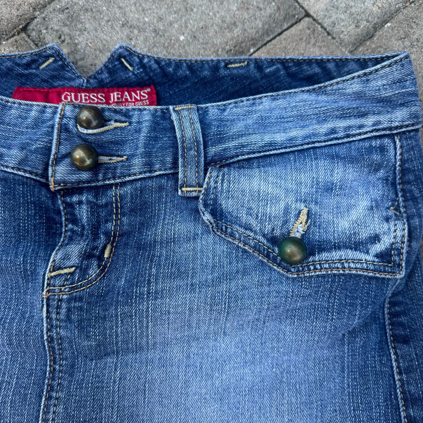 Y2K Guess Jeans Mini Skirt