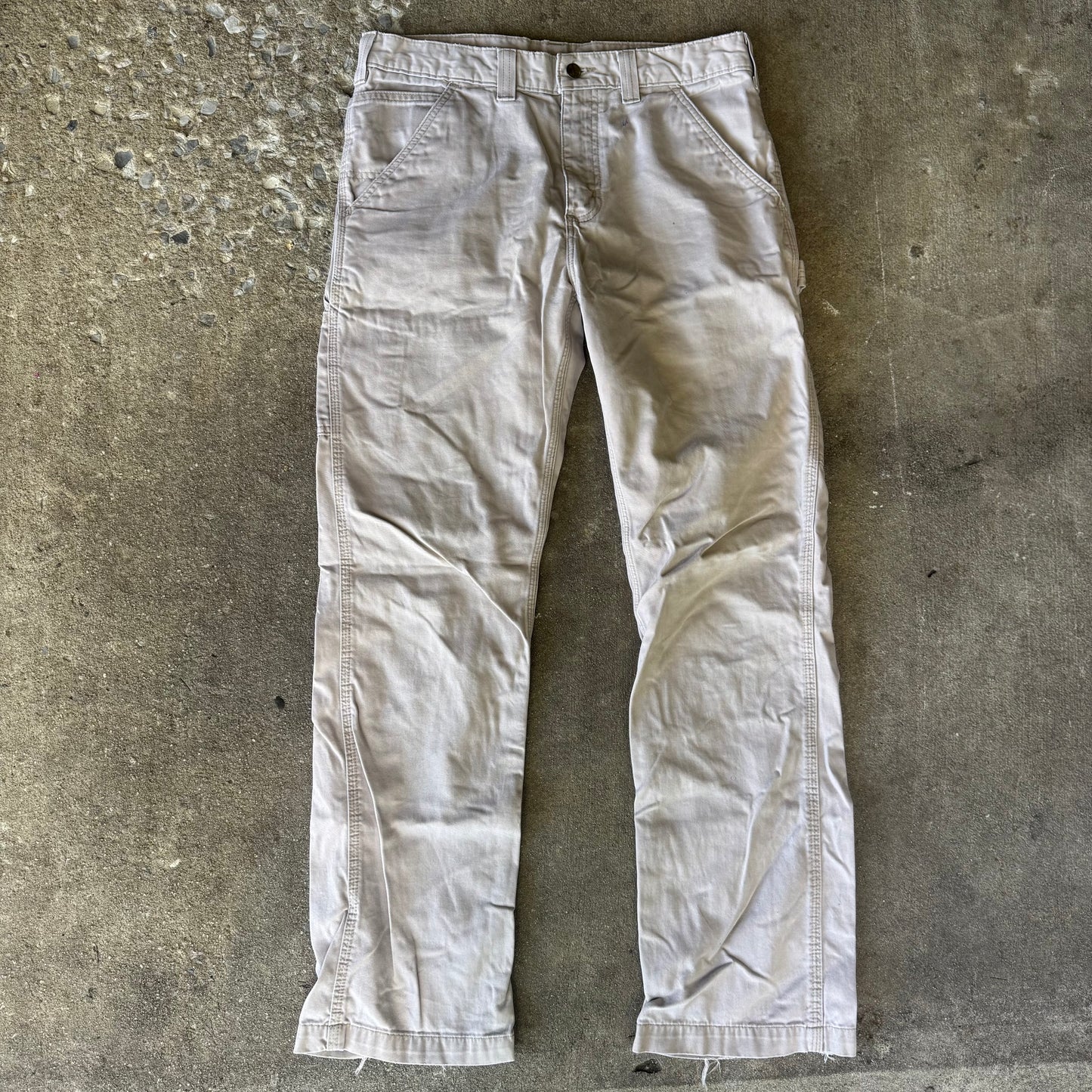 Cream Carhartt Pants