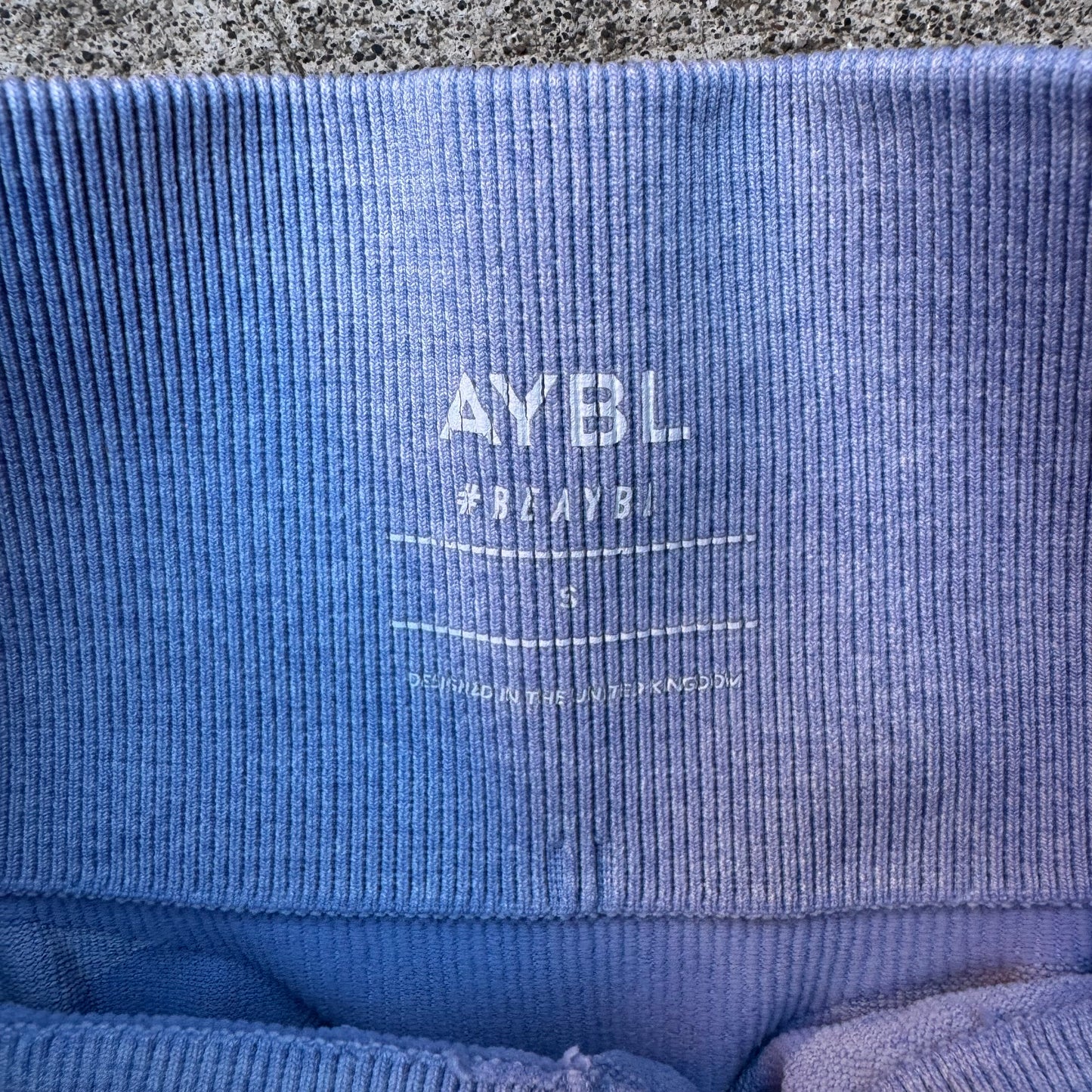 AYBL Evolve Camo Seamless Leggings Blue