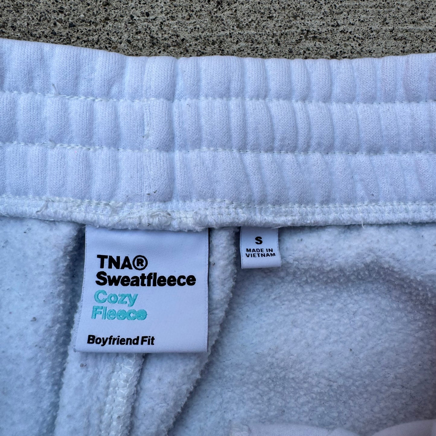 TNA Sweatfleece Cozy Fleece Boyfriend Fit Sweatpants