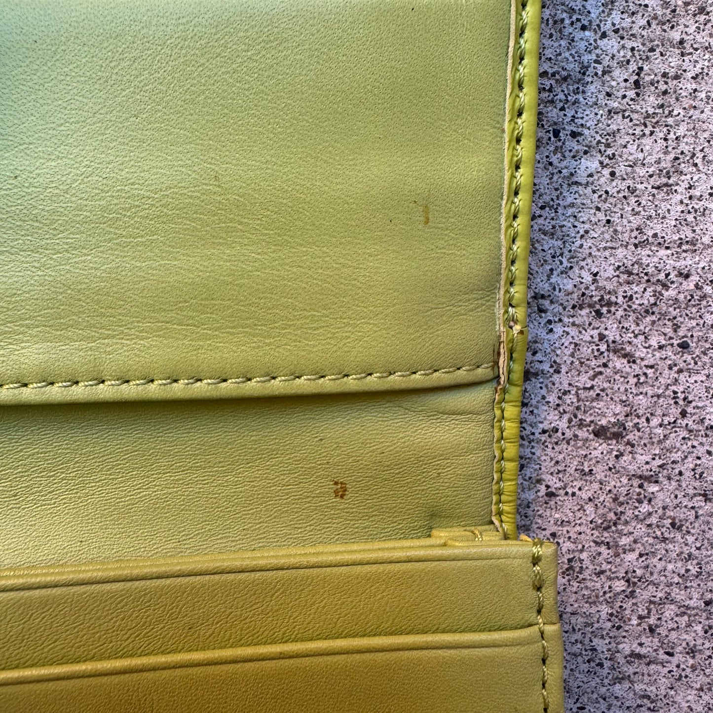 Vintage Coach Signature Turnlock Wallet