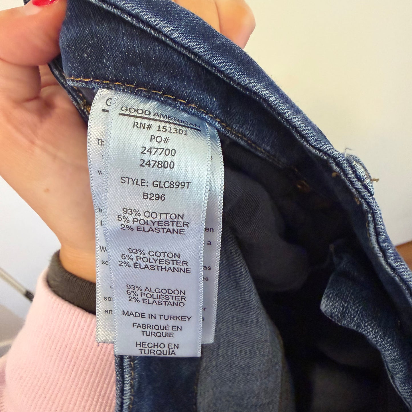 Good American Good Legs Crop