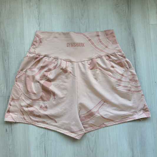 Gymshark Power Jacquard Shorts Pink