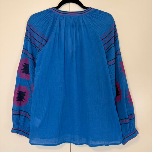 Maeve by Anthropologie Runaway Peasant Top