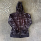 Athleta Triumph Printed Hoodie Black Camo