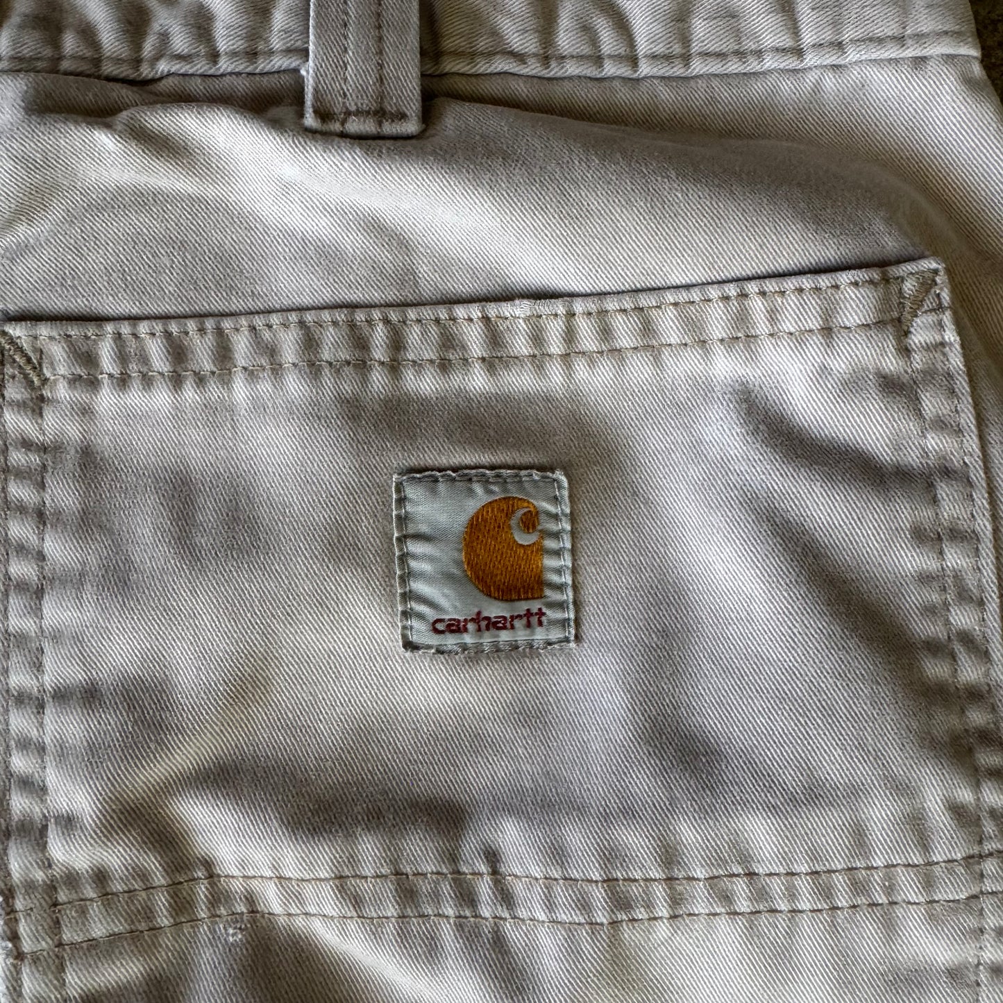 Cream Carhartt Pants
