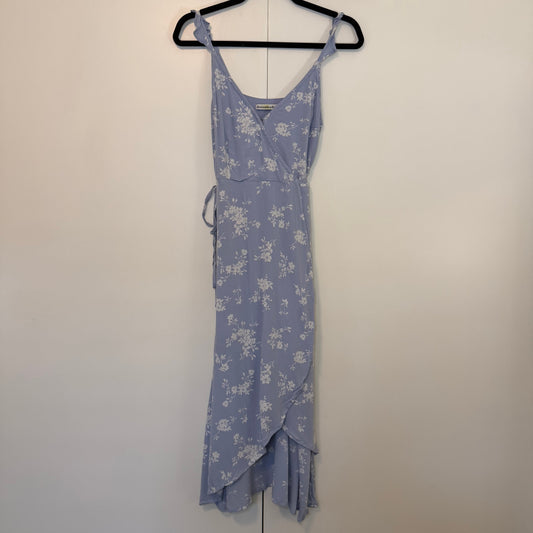 Abercrombie & Fitch Blue Floral Midi Dress