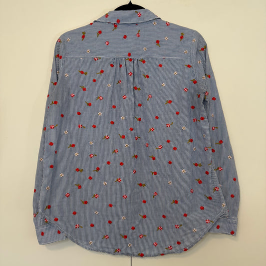 Maeve Embroidered Button Down