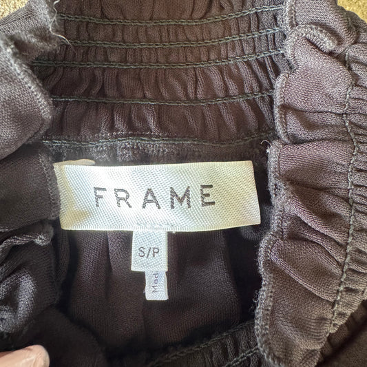 Frame Smocked Knit Halter Top