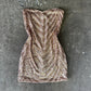Hello Molly Stars Shining Bright Mini Dress Gold